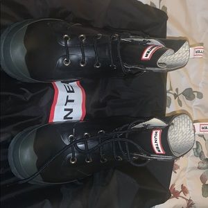 Hunter ankle rain boots *Mint*